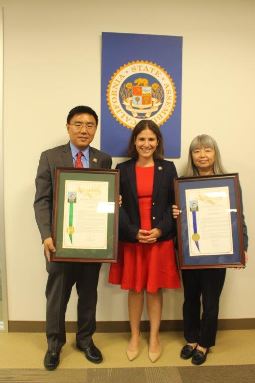 Assemblymember Bauer-Kahan with 2019 API of the Year Awardees