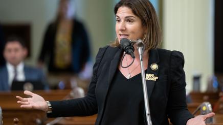 Debating AB 460 on the Assembly Floor