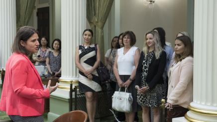 Assemblymember Bauer-Kahan Welcomes Johnson & Johnson Women's Leadership Group