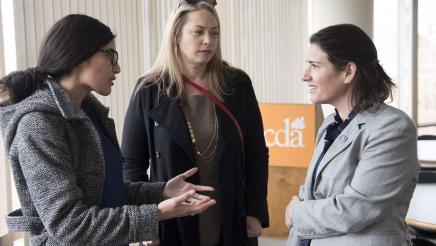 Assemblymember Bauer-Kahan discusses supporting women colleagues at the Capitol Network Luncheon