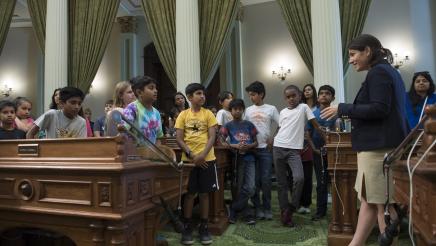 Assemblymember Bauer-Kahan Welcomes Live Oak Elementary to the Capitol