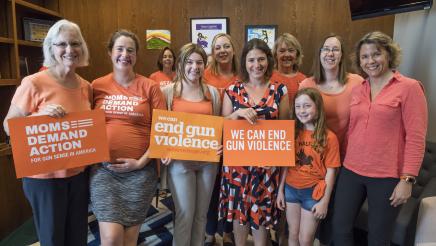 Assemblymember Bauer-Kahan Supports Moms Demand Action at Capitol