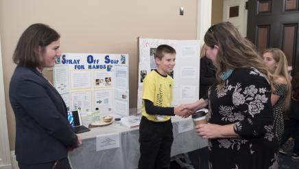Assemblymember Bauer-Kahan Welcomes Students at the California Invention Convention 