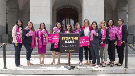  Burke_Garcia C_Bauer-Kahan_Wicks_Rivas L, Limon_Smith_Carrillo_Petrie-Norris_Friedman_Boerner-Horvath_Planned Parenthood Stop the Bans Rally 510 05-21-19.jpg