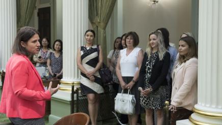 Assemblymember Bauer-Kahan Welcomes Johnson & Johnson Women's Leadership Group